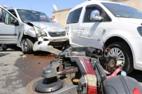 Diyarbakır'da Zincirleme Kaza Açıklaması 4 Yaralı