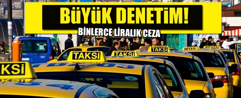 Emniyetten Türkiye genelinde taksi denetimi