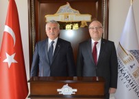 AZİZ YILDIRIM - Tekirdağ Valisi Yıldırım'dan Vali Tutulmaz'a Ziyaret