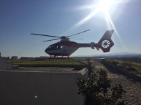 BILKENT - Ayvalık'ta Ambulans Helikopter Acil Vakayı Başkente Yetiştirdi