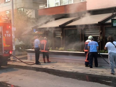 Başkent'te Restoranda Yangın Çıktı