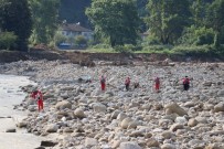 Düzce'de Selde Kaybolan 5 Kişiyi Arama Çalışmasının 4'Üncü Günü Tamamlandı