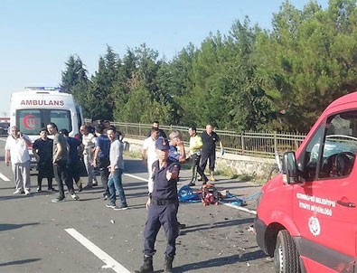 Edirne'de trafik kazası: 4 ölü, 2 yaralı