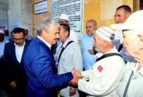 İBRAHIM AKıN - Hacı Adayları, Dualara Uğurlandı