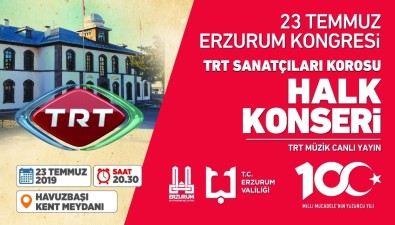 TRT'den 23 Temmuz Konseri