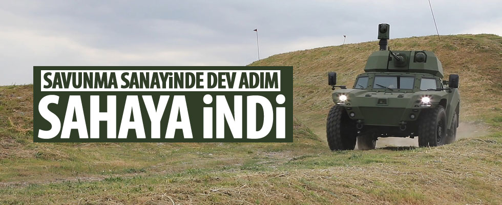 Türkiye'nin elektrikli zırhlısı görücüye çıktı