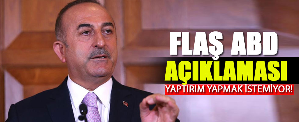 Bakan Çavuşoğlu: Trump Türkiye'ye yaptırım uygulamak istemiyor