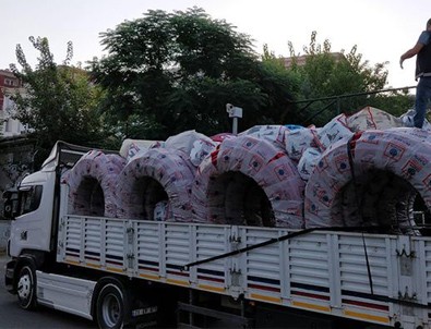 Batman'da 1 ton esrar ele geçirildi