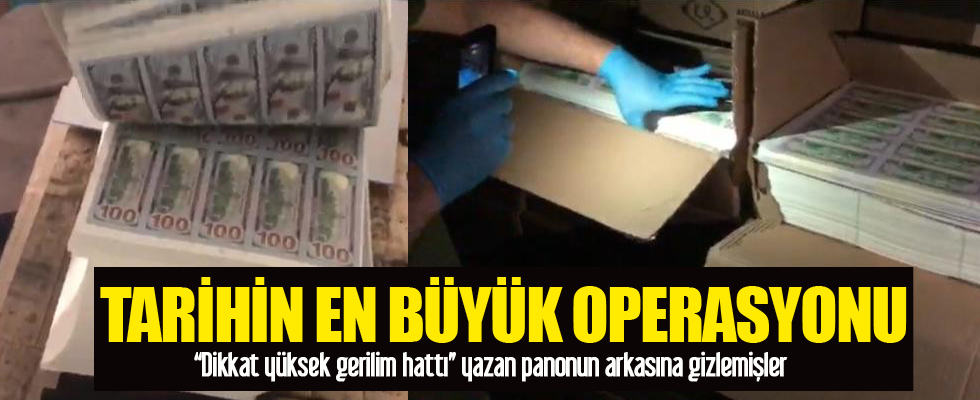 Tarihin en büyük sahte Dolar operasyonu!