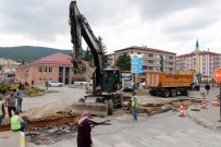 TRAFİK TESCİL - Yozgat Dört Yol Kavşağında Asfalt Çalışması Başladı