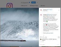 VAN GÖLÜ - Instagram'da Paylaşılan 'Tatvan' Fotoğrafı Memnuniyet Uyandırdı