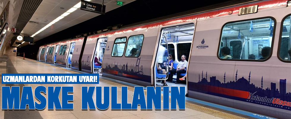 Metroda kirli hava uyarısı!