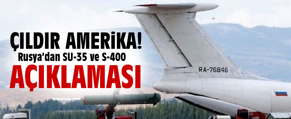 Rusya'dan Türkiye'de S-400 üretimi ve Su-35 açıklaması!