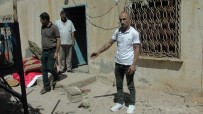 ROKETLİ SALDIRI - Suriye'den Atılan Roket Aileyi Çay İçerken Yakaladı