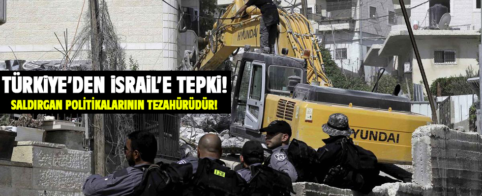 Türkiye'den İsrail'e tepki