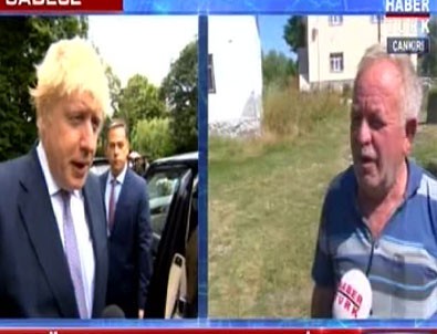 Boris'in köyünde heyecan yaşanıyor