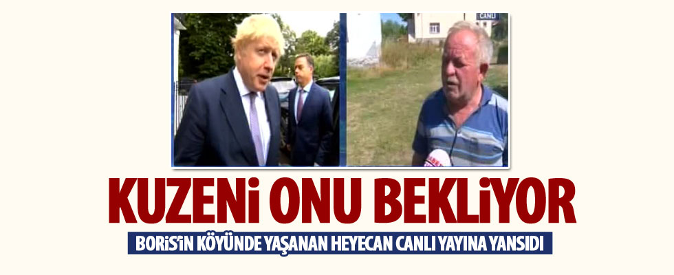 Boris'in köyünde heyecan yaşanıyor