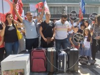 ÖĞRETMENLIK - Sözleşmeli Öğretmenler Eş Durumu Mağduriyetlerinin Giderilmesi İçin Eylem Yaptı