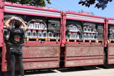 Bursa'da 6 Ton Ağırlığında Sahte İçki Yakalandı