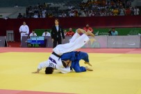 ÖZLEM YILDIZ - EYOF 2019'Da Milli Judocular Karma Takım Mücadelesinde Altın Madalya Kazandı