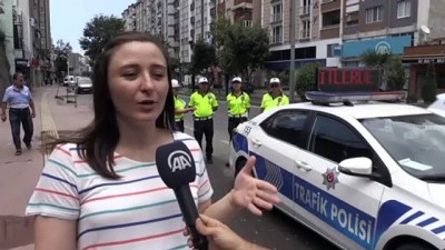 'Figüran Polisler'den Trafikte Denetim