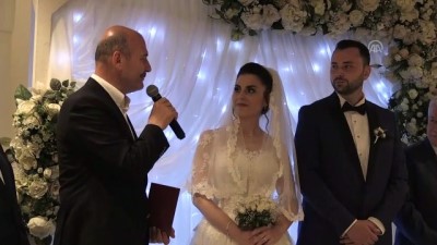 İçişleri Bakanı Soylu Nikah Şahidi Oldu