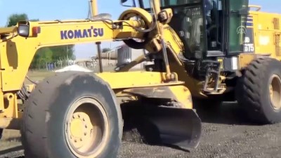 Kaymakam Uzan, Yol Çalışmalarını Denetledi