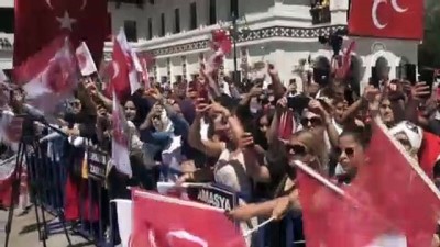 MHP Genel Başkanı Bahçeli Amasya'da