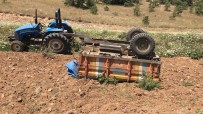 Ters Devrilen Traktör Römorkunun Altında Kalarak Hayatını Kaybetti Haberi