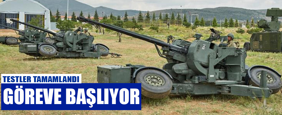 Akıllı mühimmat 'Atom' göreve başlıyor