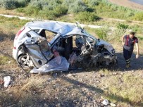 Çankırı'da İki Otomobil Çarpıştı Açıklaması 2 Ölü, 5 Yaralı