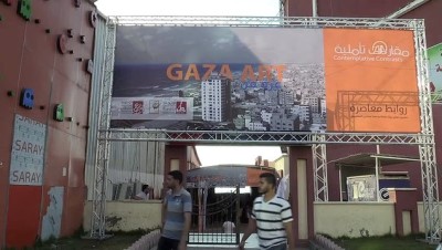 Gazze'de İşgalin Acılarını Anlatan Modern Sanat Sergisi