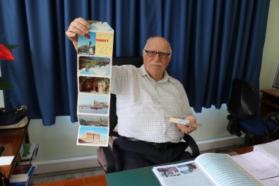 (Özel) Türkiye'nin İlk Renkli Kartpostallarını Üreten İş Adamı 93 Yaşında İşinin Başında