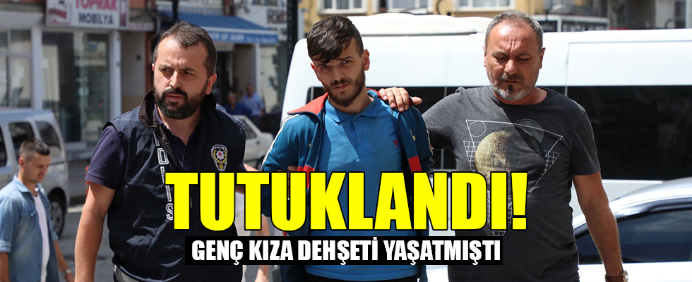Rize'de genç kızı darbeden kişi tutuklandı