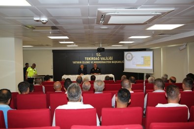 Vali Ve Emniyet Müdürü Esnafla Bir Araya Geldi