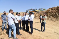 KARŞIYAKA - 3 Bin 500 Tonluk Yeni Su Deposunun Temel Kazısına Başlandı