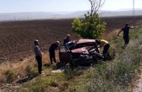 Amasya'da İki Otomobil Çarpıştı Açıklaması 4 Yaralı