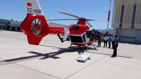 KOCA SEYİT - Ambulans Helikopter 74 Yaşındaki Hasta İçin Havalandı