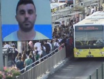 Metrobüste mide bulandıran olay! Çığlık atarak elinden kurtuldu