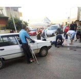 Motosiklet İle Otomobil Çarpıştı Açıklaması 2 Yaralı