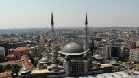 TAKSIM - Taksim Camii'nde Son Durum Havadan Görüntülendi