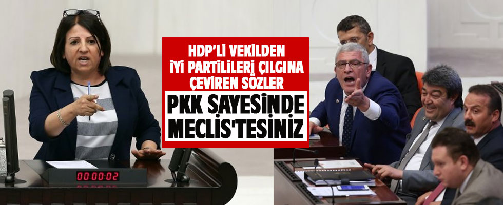 Meclis'te HDP-İyi Parti gerilimi