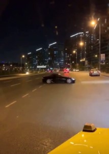 (Özel) İstanbul'da Lüks Otomobillerle 'Drift' Terörü