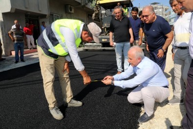 Akdeniz Belediyesi, Güneş Mahallesi Pazar Sokağını Yeniledi