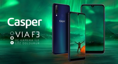 Casper'dan Yeni Telefon Açıklaması Casper VIA F3