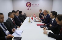 FILIPINLER - Çavuşoğlu, Filipinli Mevkidaşıyla Görüştü