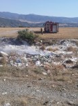 KARŞIYAKA - Çöplükteki Yangın Araziye Sıçradı