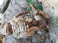 PIYADE - Etkisiz Hale Getirilen PKK'lı Teröristlere Ait Mühimmat Ele Geçirildi