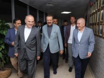 SEL FELAKETİ - Hisarcıkloğlu'ndan Başkan Özlü'ye Ziyaret