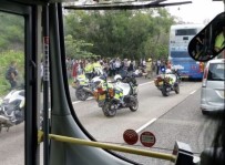 İTFAİYE ARACI - Hong Kong'da Trafik Kazası Açıklaması 77 Yaralı